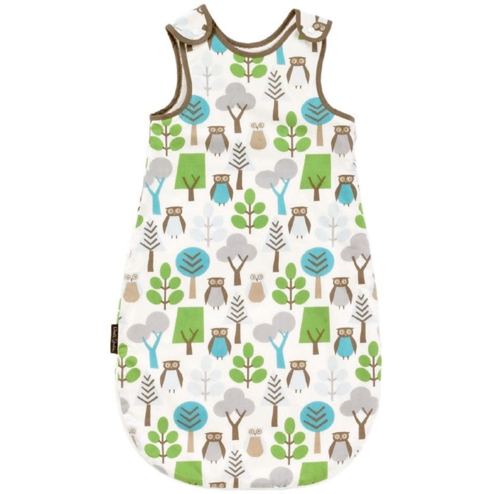 Dwell Studio Owls Sky Night Sleep Sack - Flannel 100% cotton 0-6 months